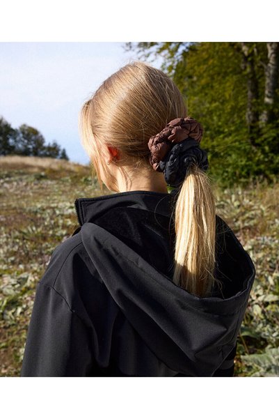 Double Quilted Hair Clip Set