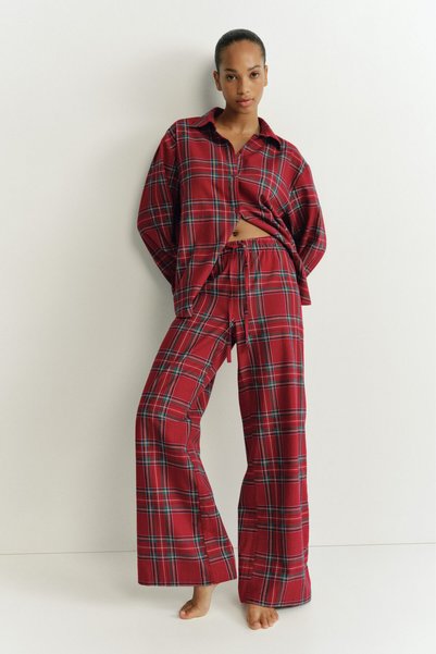 Cotton Flannel Pajama Set