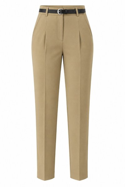 Khaki Belted Trousers - 2Y3790
