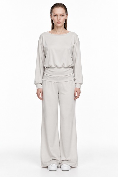 Boat neck oysho set