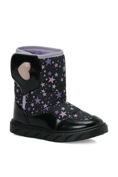 Selina P Black Girls' Snow Boots