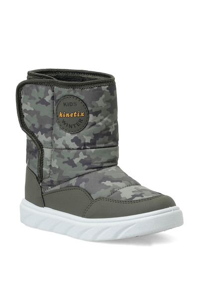 Keeny P Khaki Boys' Snow Boots