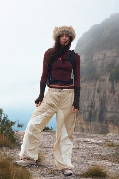 Technical Nylon Pants