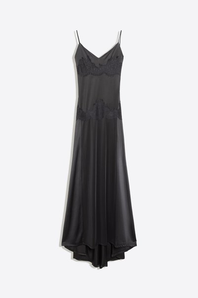 Lace Detailed Long Strap Dress