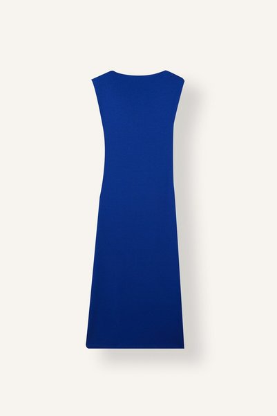 High Neck Modal Short Sleeve Midi Dress I9573Ax26Au
