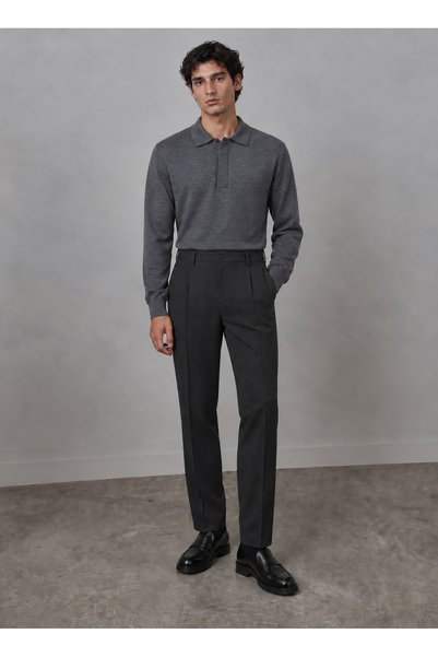 Sweater, L, Gray