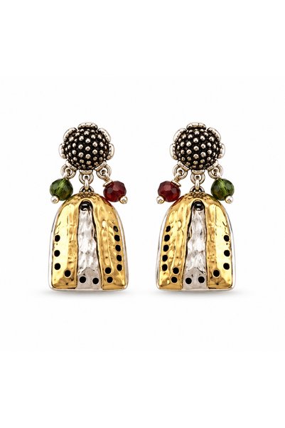 Steel Lace Earrings