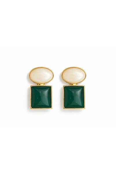 Steel elara earrings