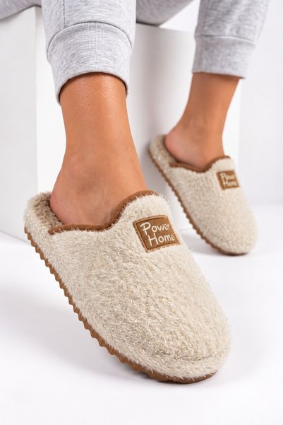 Si̇mora Model Women's House Slippers - Warm and Fluffy Slippers with Noise-Free Soles
