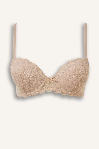 Lace Covered Push up Underwire Bra H8025Ax26Au