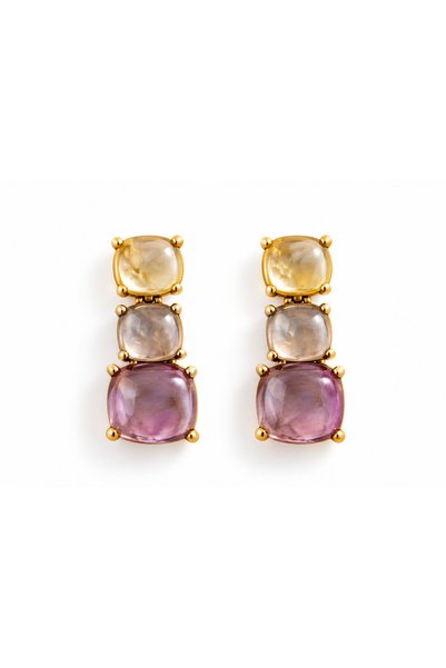 Steel Naila Earrings