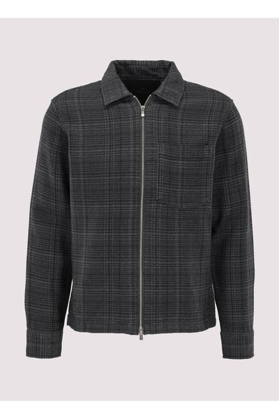 12301143 Jprblacooper L/S Overshirt Multicolor Men's Checkered Shirt