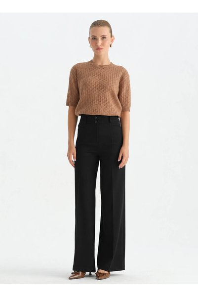 Trousers, 36, Black