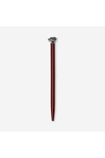 Metal Flower Detailed Ballpoint Pen