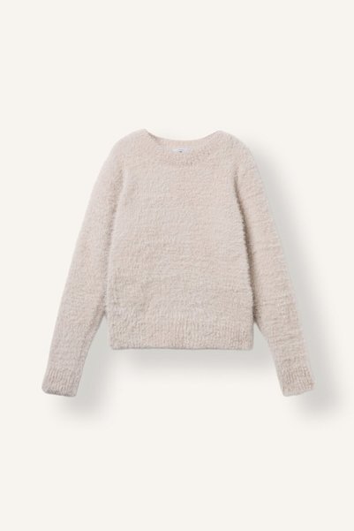 Regular Fit Crew Neck Knit Sweater for Girls I6176A826Wn