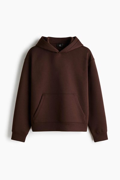 Hooded Scuba Top Loose Fit