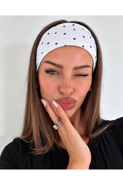 Polka Dot Thick Hair Band
