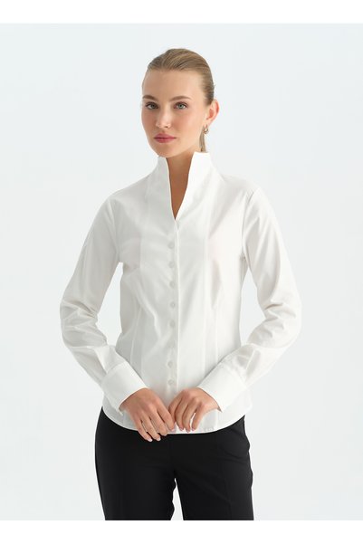 Ecru Women's Blouse 26Ksl8539