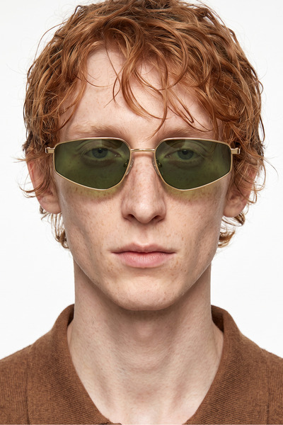 Reign Gold Green Men's Sunglasses