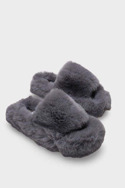 Pufina Plush Furry Women's House Slippers
