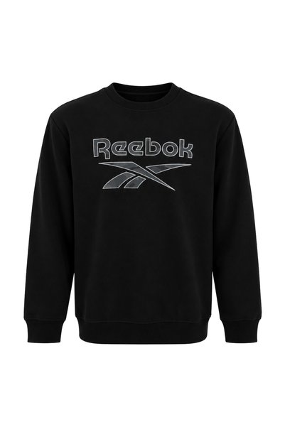Sweatshirt Men's Black Camo Crew