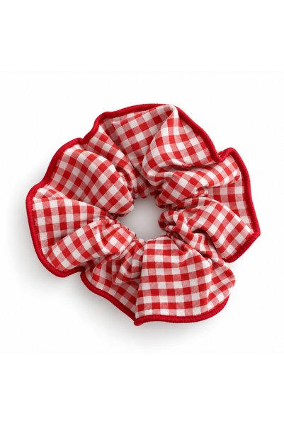 Plaid Scrunchie Buckle