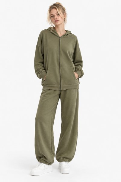 Oversize Zippered Top and Bottom Set