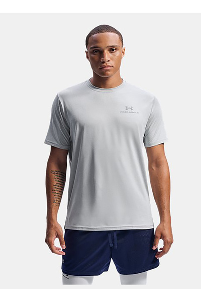 1383973-011 Vanish Energy Ss Gray Men's Round Neck Loose Fit T-Shirt