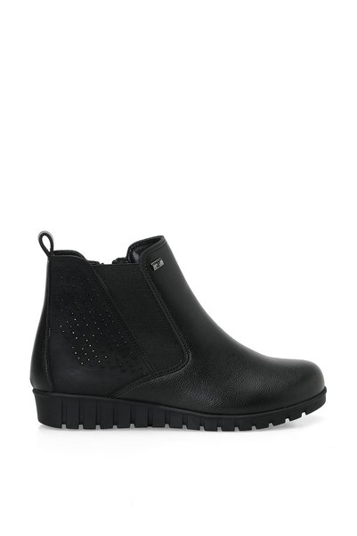 Gama-Cm.Z Black Women's Flat Boots