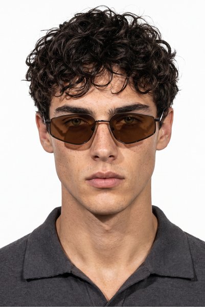 Reign Black Brown Men's Sunglasses