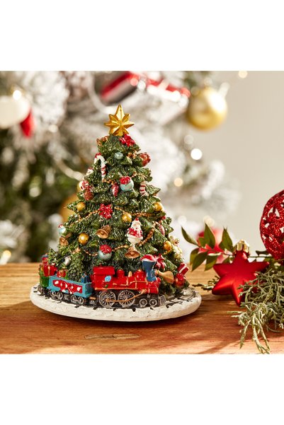 New Year Christmas Tree Musical Object 15cm