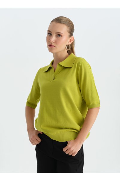 Green Women's Sweater 26Ksl8529