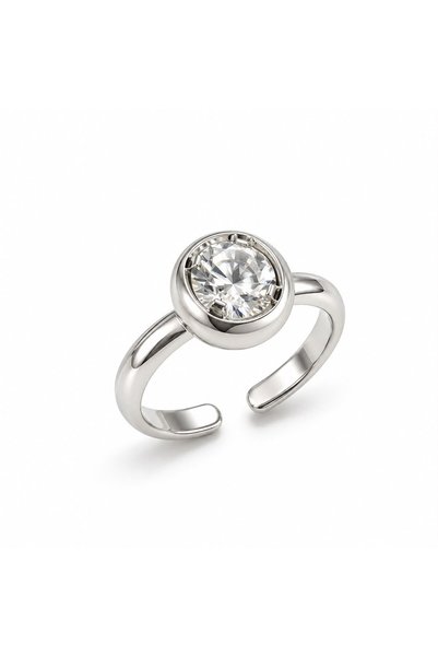 Steel Estelle Ring