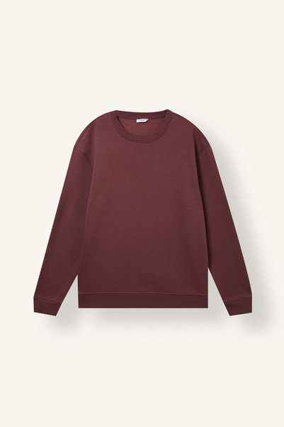 Regular Fit Crew Neck Basic Sweatshirt H5180Ax26Au