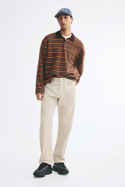 Cotton and Corduroy Trousers Regular Fit