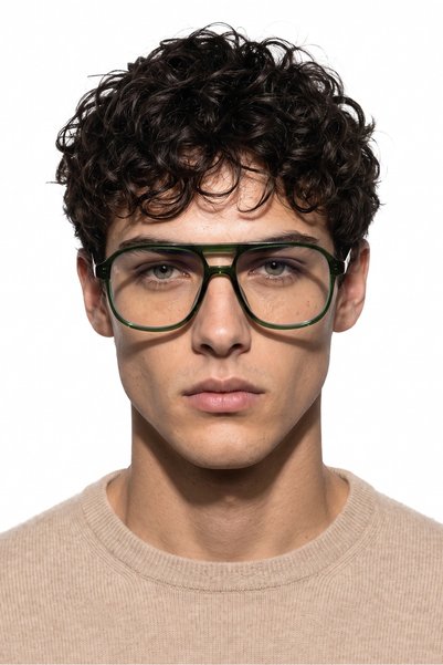 Leah Green Men's Blue Light-Blocking Sunglasses