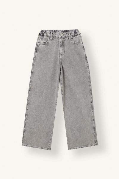Loose Fit Normal Wide Leg Jeans for Boys I0683A826Wn