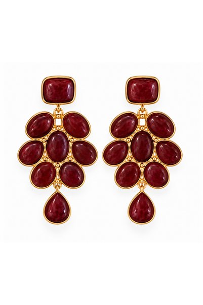 Steel Bloom Earrings