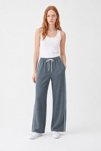 Stripe Detailed Modal Trousers