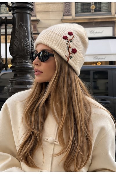Floral Beret