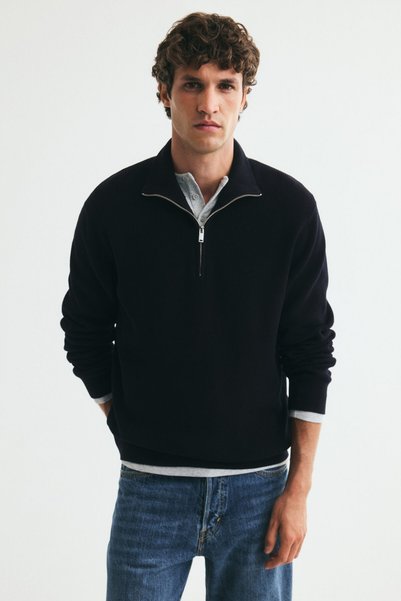 Half Zipper Sweater Regular Fit