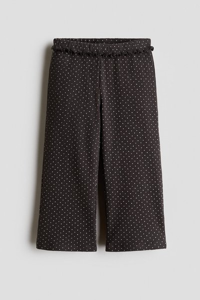 Cotton Wide Pants