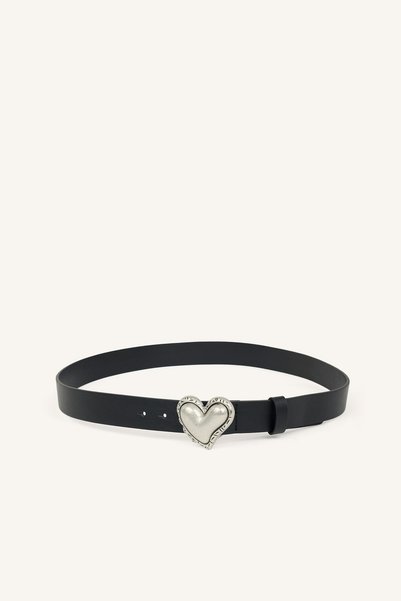 Women's Buckled Faux Leather Jean Belt H7327Axns
