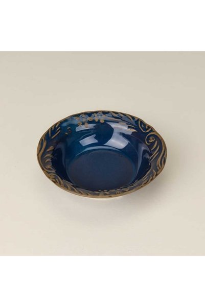 Kitchen Rustic Soup Bowl - Blue - 16 cm