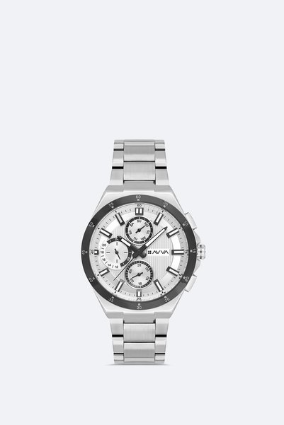 Men's Silver-Colored Metal Watch B009046