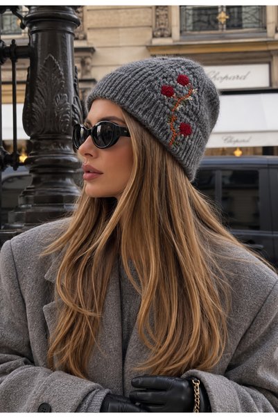 Floral Beret
