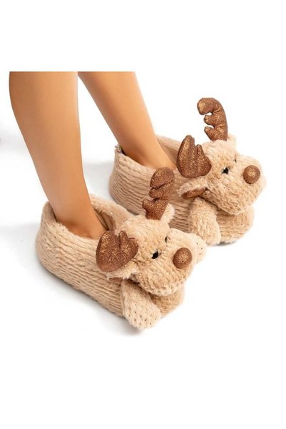 TW Geyik Star Women's Slippers - Brown - Size 36/37