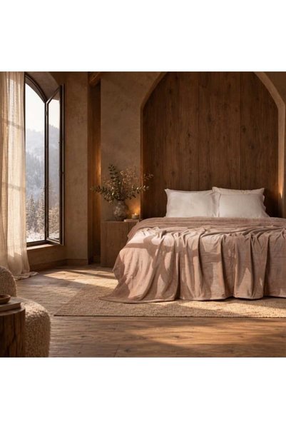 Soft Wellsoft Single-Size Blanket - Beige - 150x220 cm