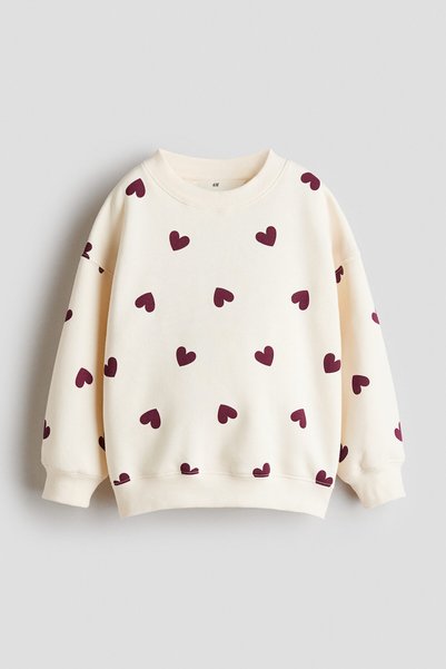 Furry Lined Sweatshirt