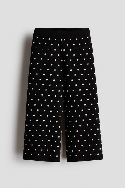 Jacquard Tricot Pants